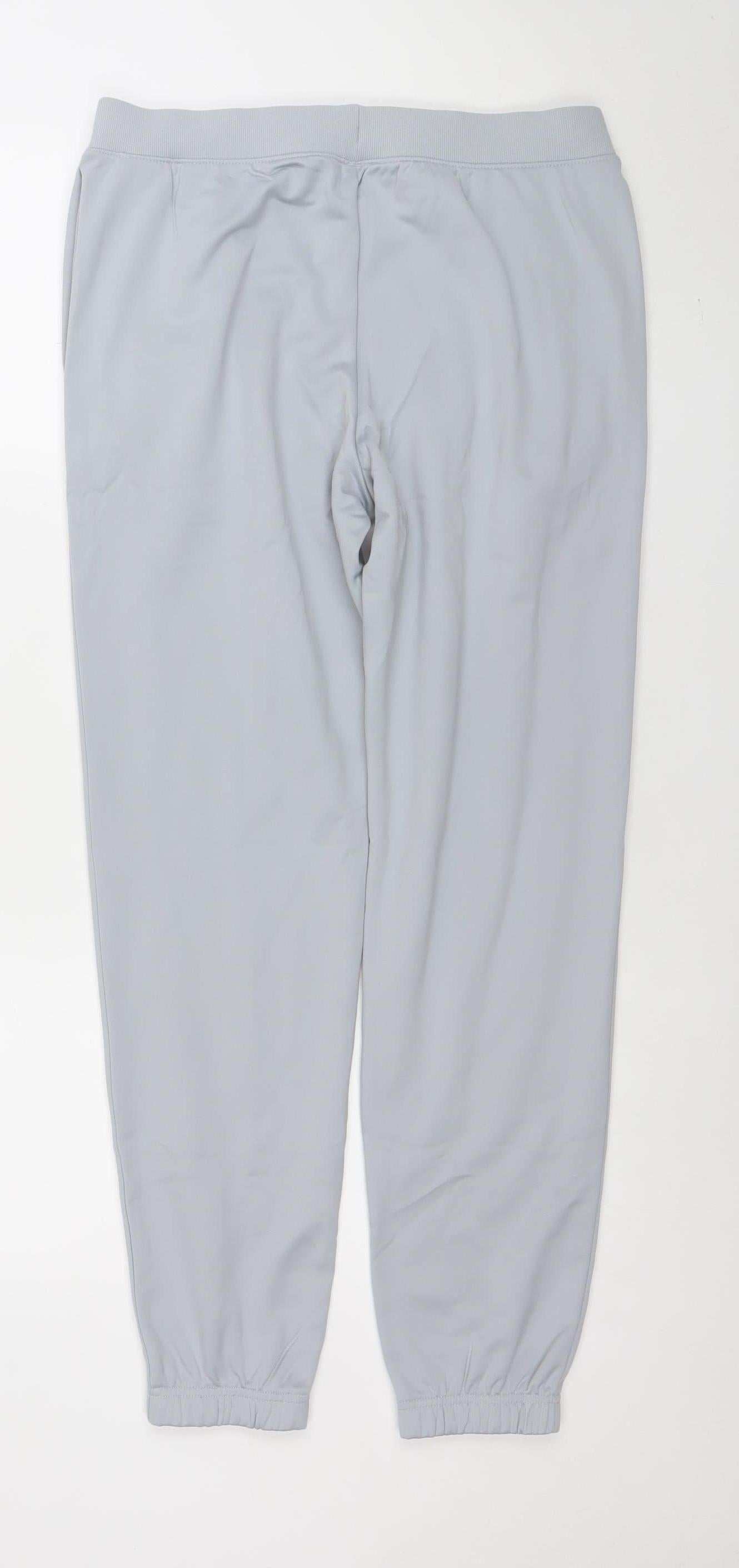 Under Armour Boys Grey XL Jogger Trousers Stretch Quick Dry Activewear