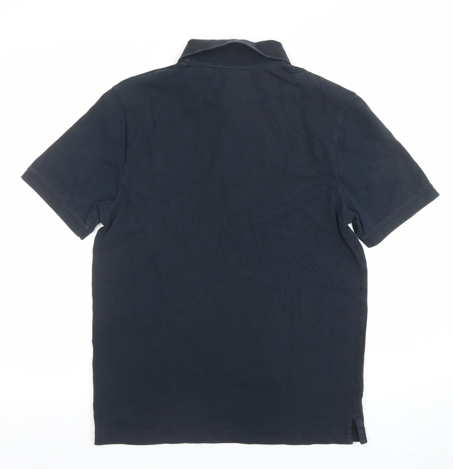 Lyle & Scott Men’s Blue Cotton Polo Shirt Size M Classic Fit