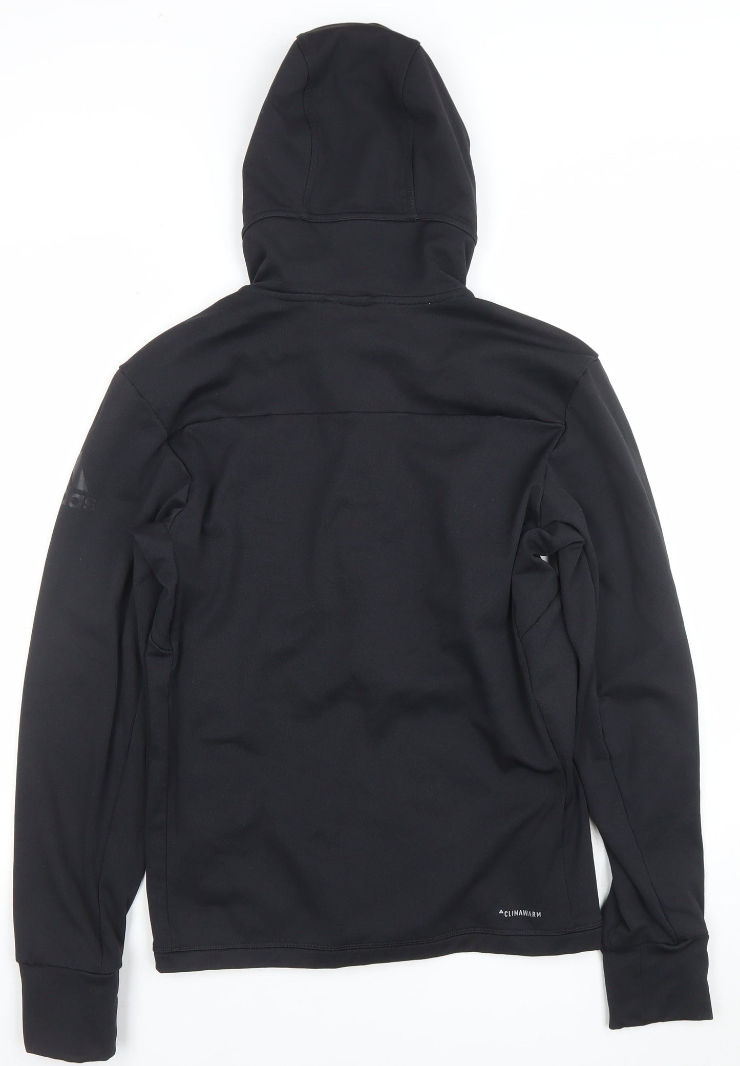 Adidas Men's Black XS Full Zip ClimaWarm Hoodie