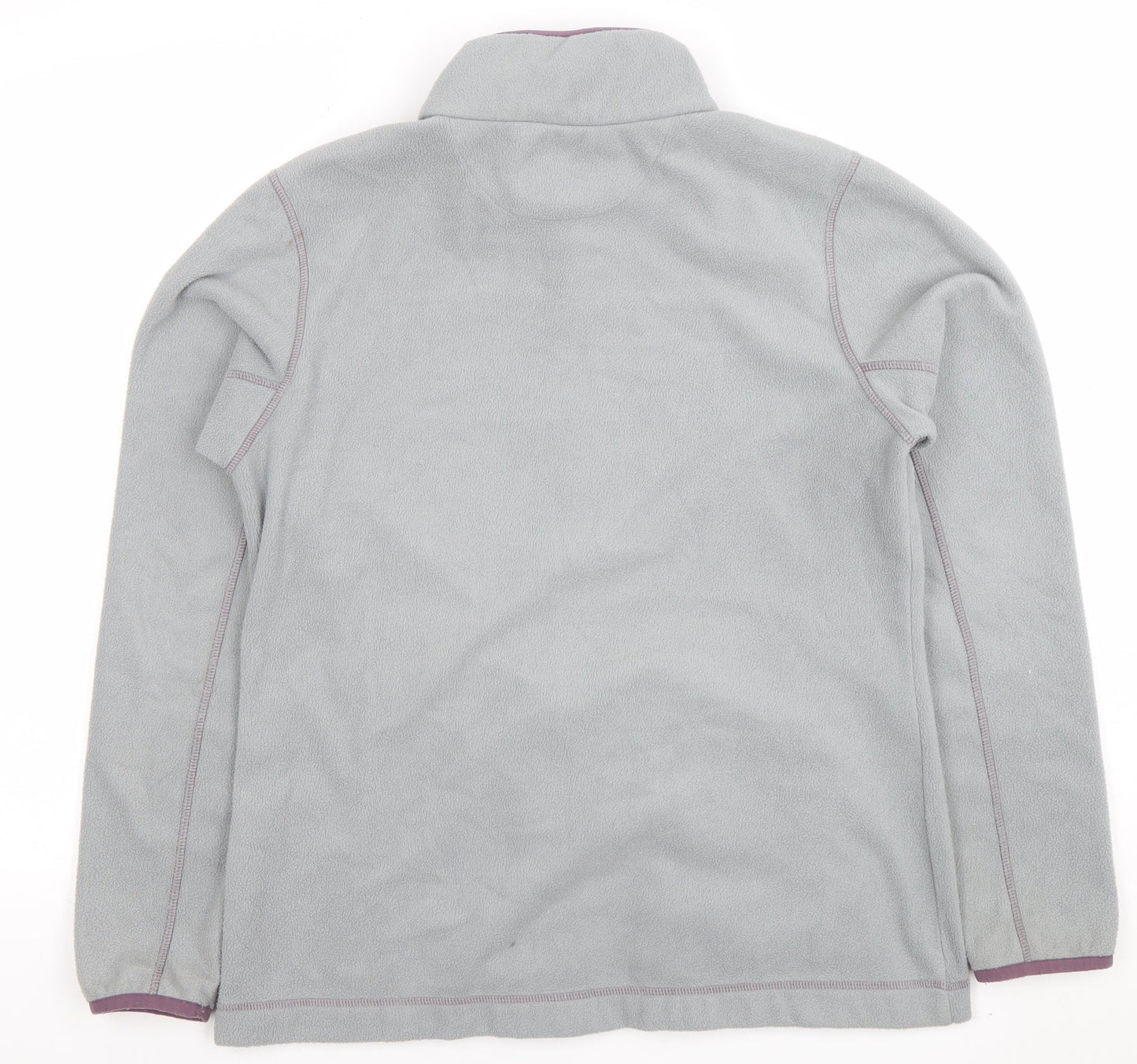 Peter Storm Womens Grey Full Zip Fleece Jacket Size 12
