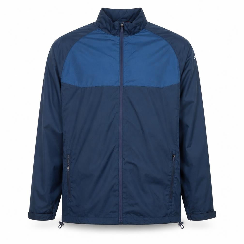 Slazenger Men's Blue Lightweight Windbreaker Jacket L