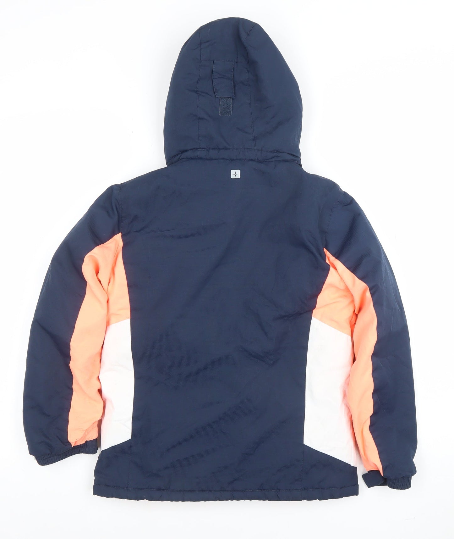 Mountain Warehouse Girls Blue Ski Jacket 9-10 Years Hooded Waterproof Winter Coat