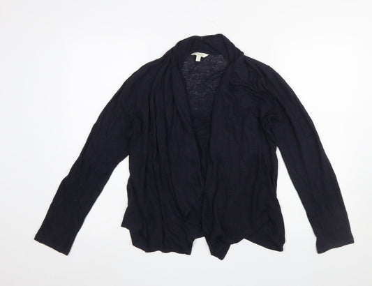 Monsoon Women’s Black Knit Open Front Cardigan Size M