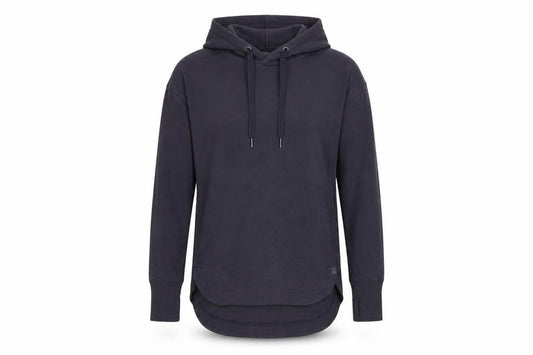 Sweaty Betty Womens Black XS Pullover Hoodie Long Sleeve Cotton Blend