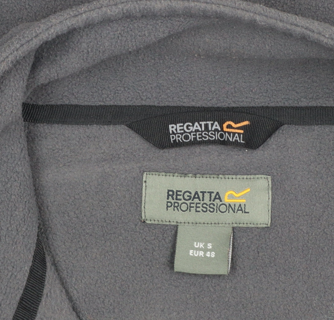 Regatta Professional Men's Grey Fleece Full Zip Jacket Size S
