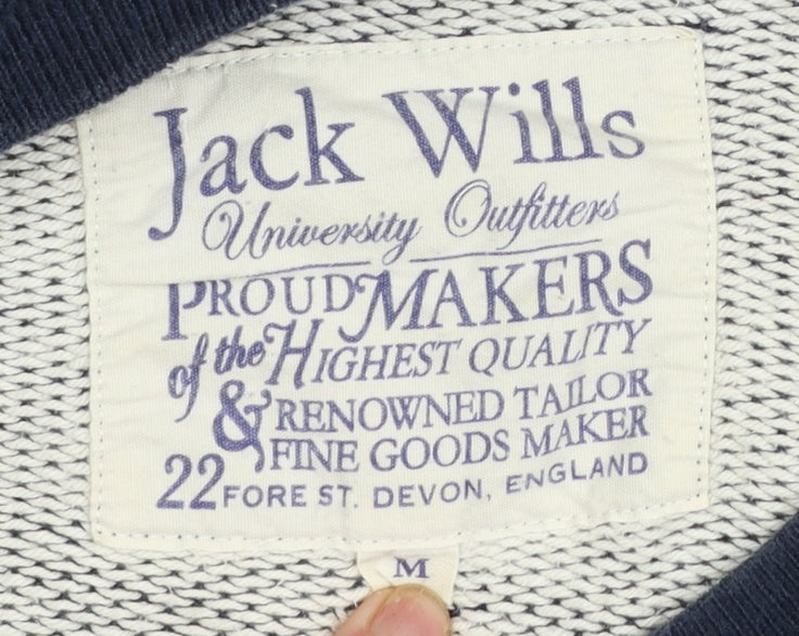 Jack Wills Men’s Blue Cotton Crew Neck Sweatshirt M