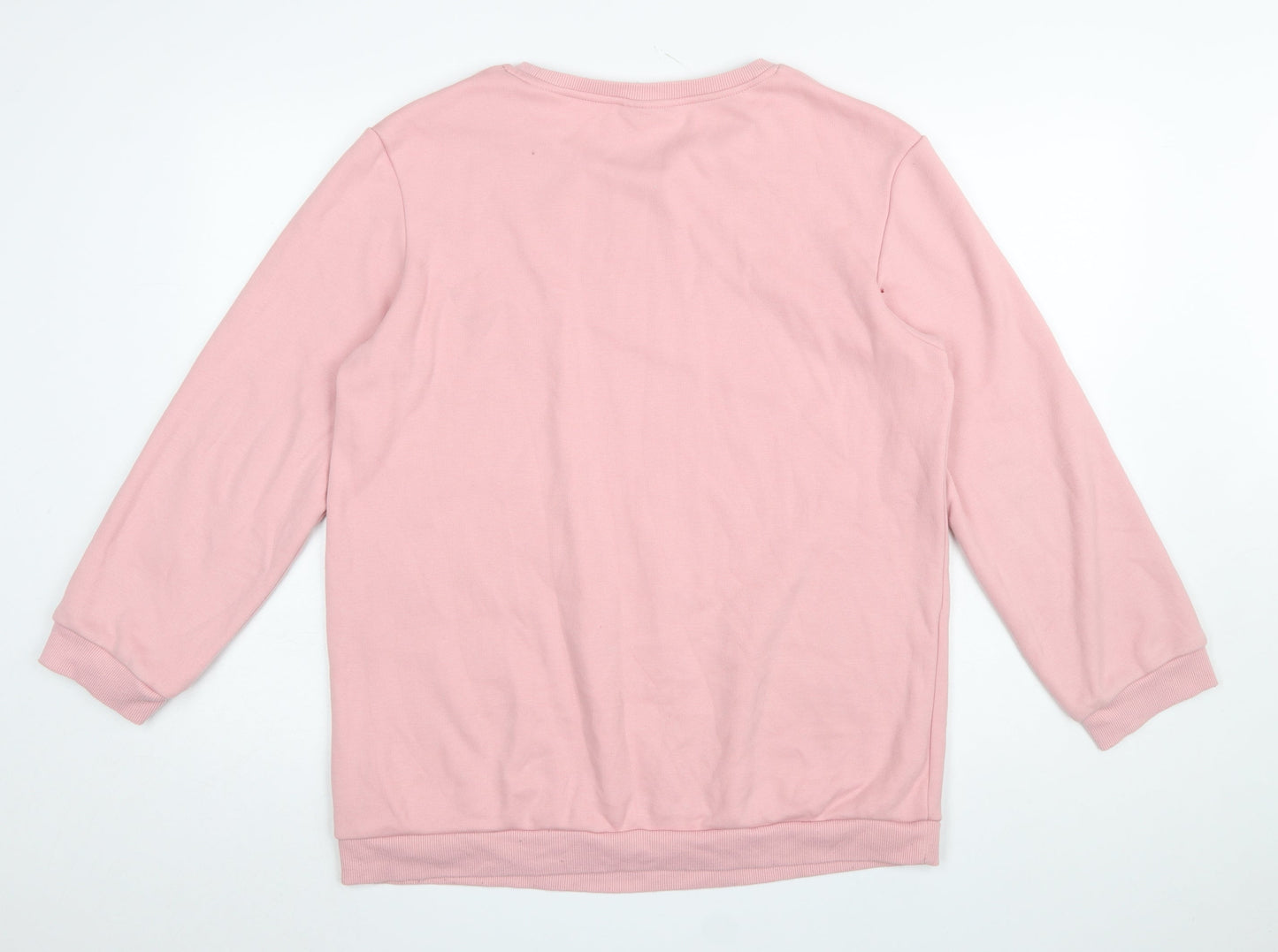 Disney Women Pink Thumper Bunny Long Sleeve Pyjama Top Size 12-14