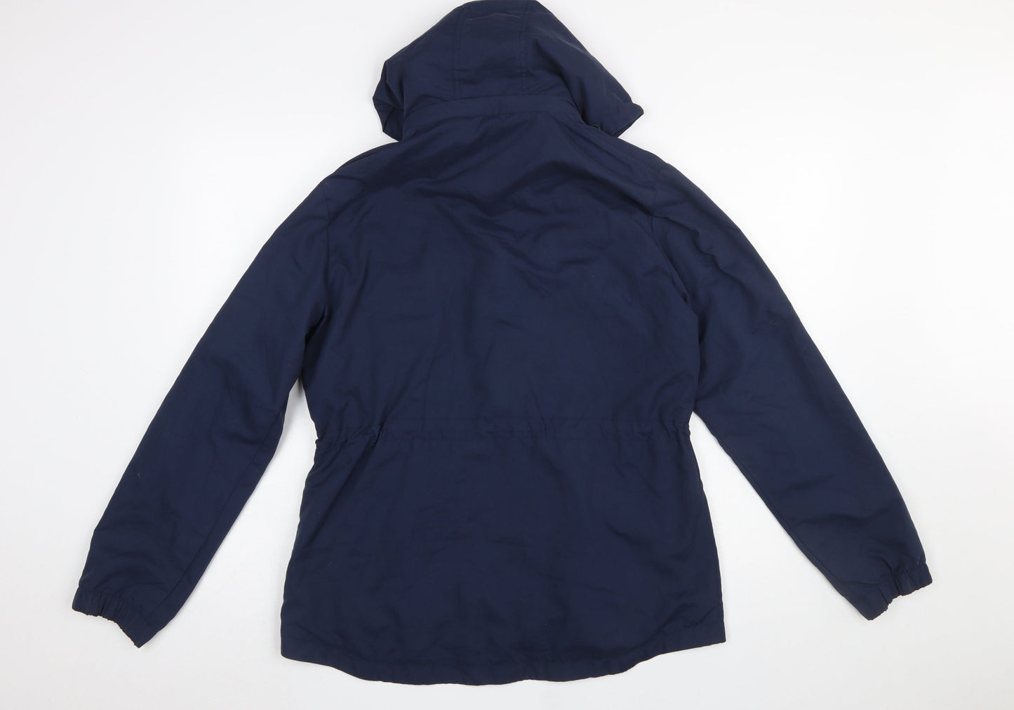 Lee Valley Women's Blue Hooded Anorak Jacket L Regular Fit