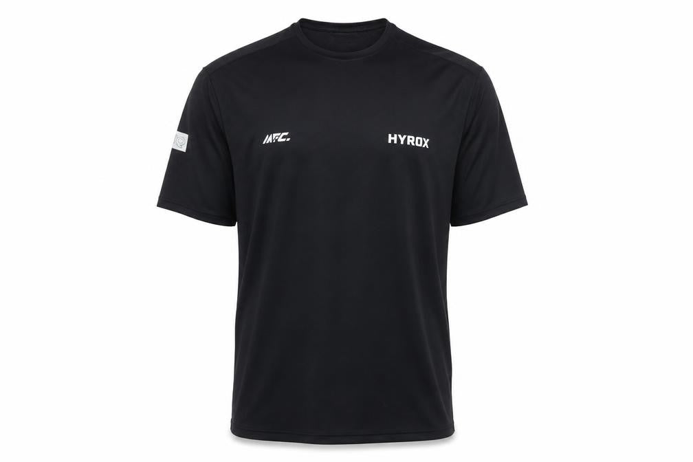 MFC Men Black 3XL Athletic T-Shirt Quick Dry Sports Top