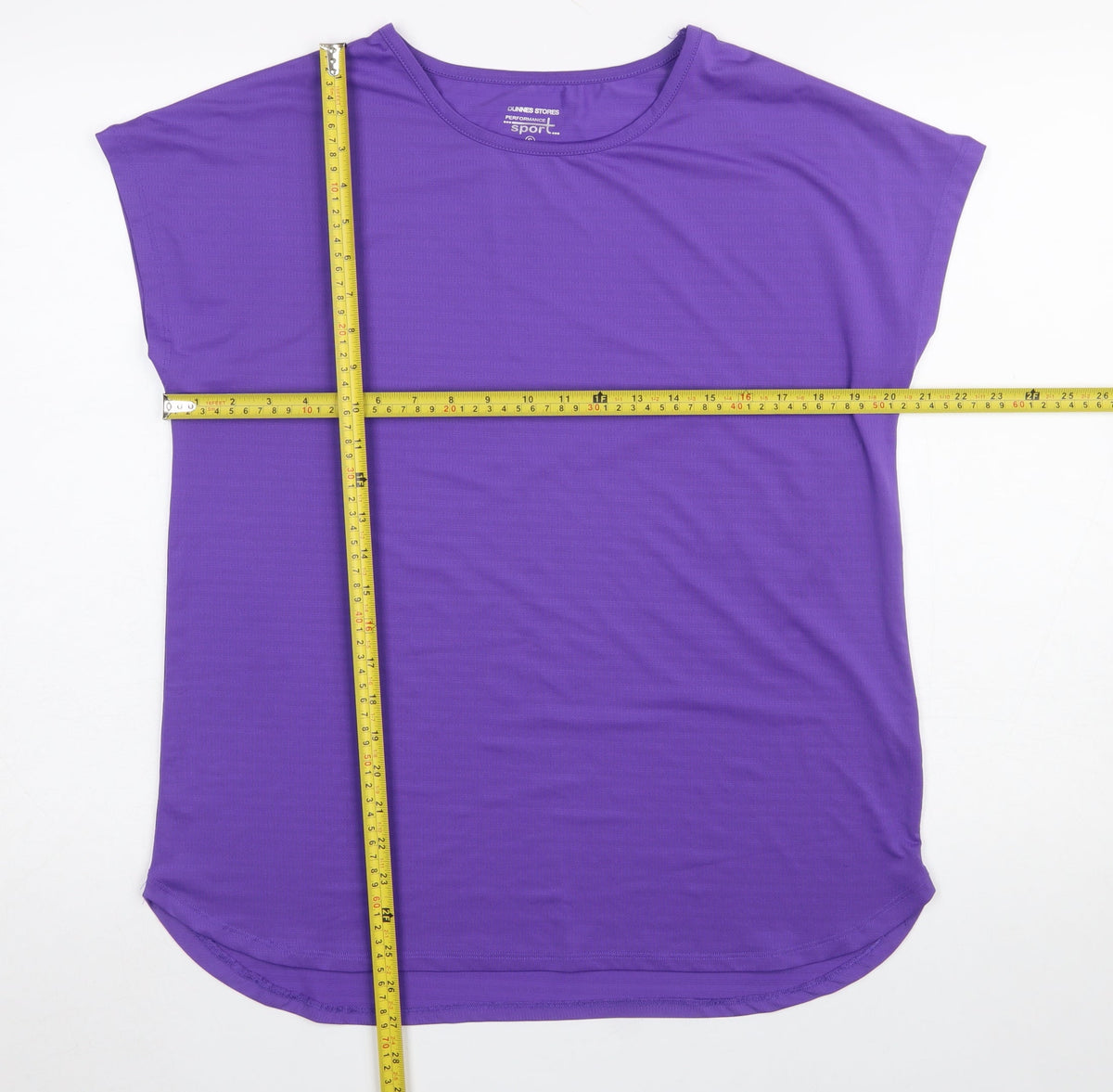 Dunnes Womens Purple Performance Sport T-Shirt Size S