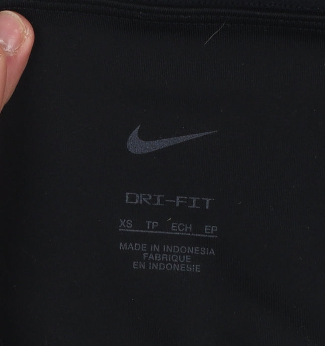 Nike Women's Black XS Dri-FIT Leggings Running Yoga