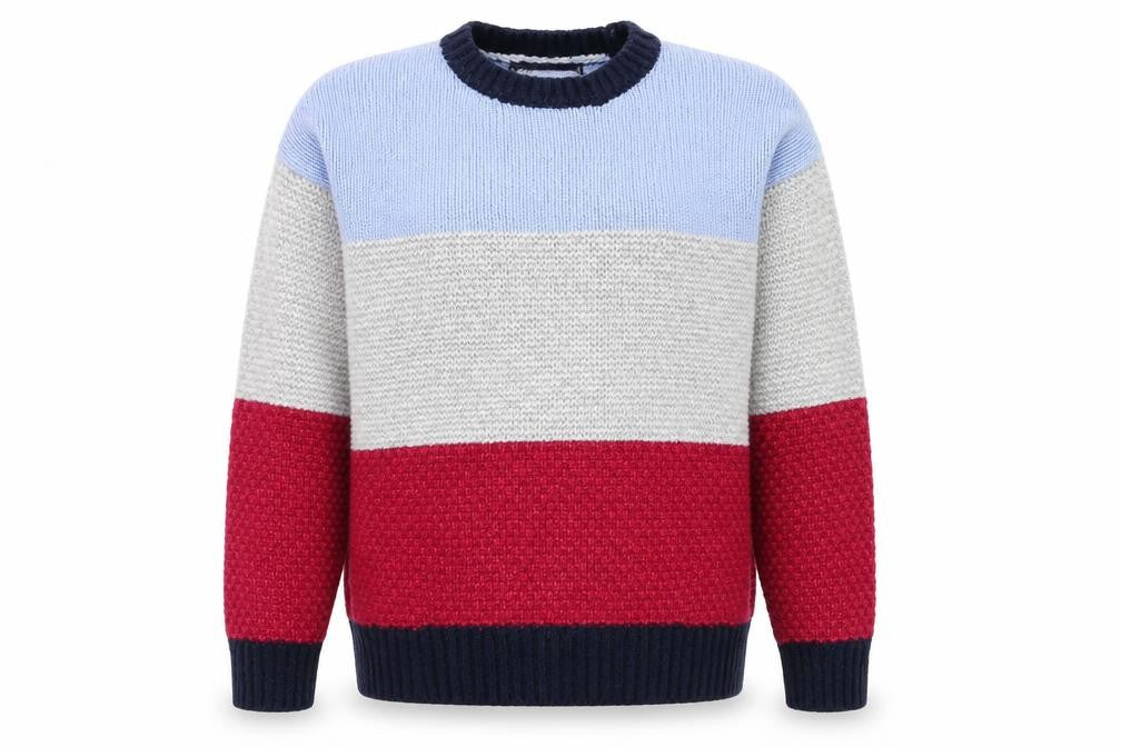 Marks & Spencer Men's Multicoloured M Chunky Knit Pullover Jumper
