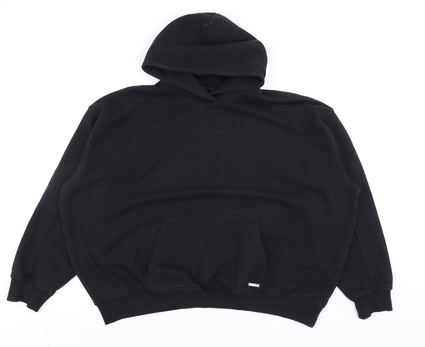 Couture Men’s Black Pullover Hoodie Size M Regular Fit