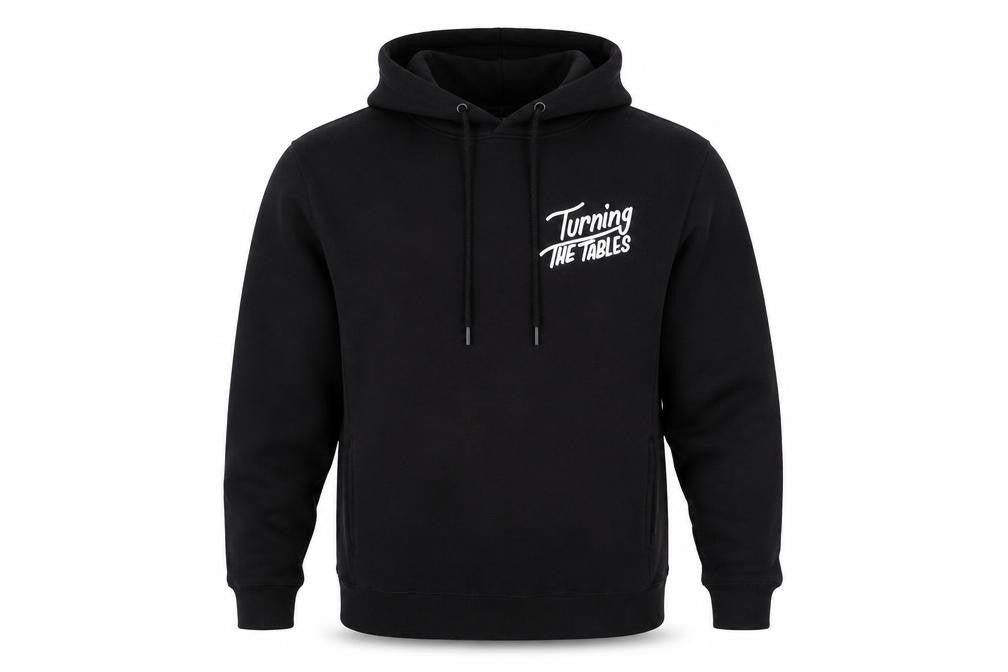 Threadfast Apparel Men's Black Pullover Hoodie L Graphic Fleece