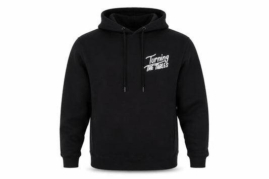 Threadfast Apparel Men's Black Pullover Hoodie L Graphic Fleece