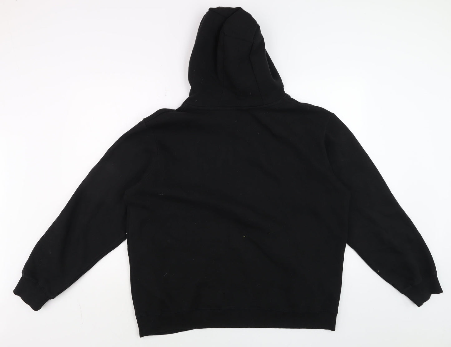 Threadfast Apparel Men's Black Pullover Hoodie L Graphic Fleece