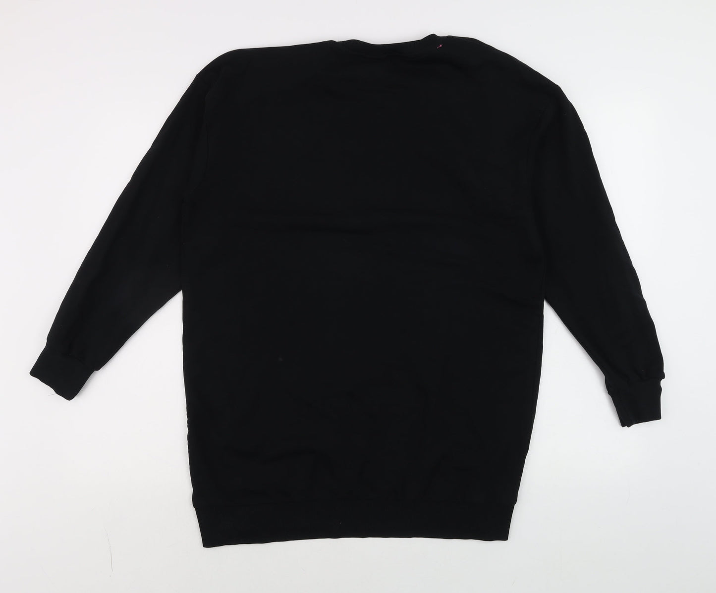 Barbie Girls Black Cotton Pullover Sweatshirt 10 Years Long Sleeve