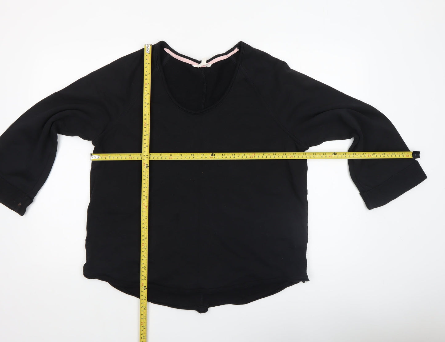 Marks and Spencer Per Una Black Tunic Blouse Women’s Size M 3/4 Sleeve