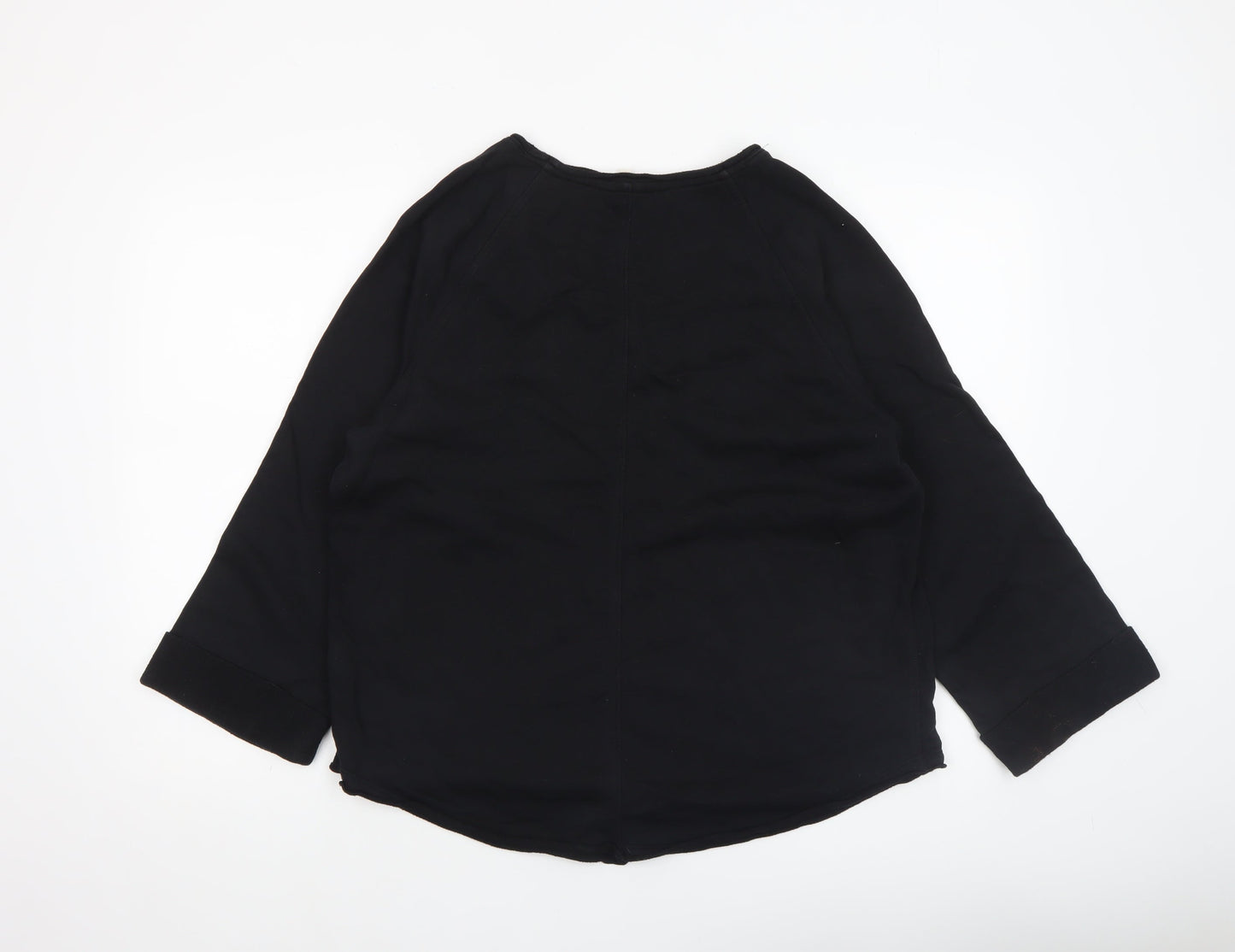 Marks and Spencer Per Una Black Tunic Blouse Women’s Size M 3/4 Sleeve