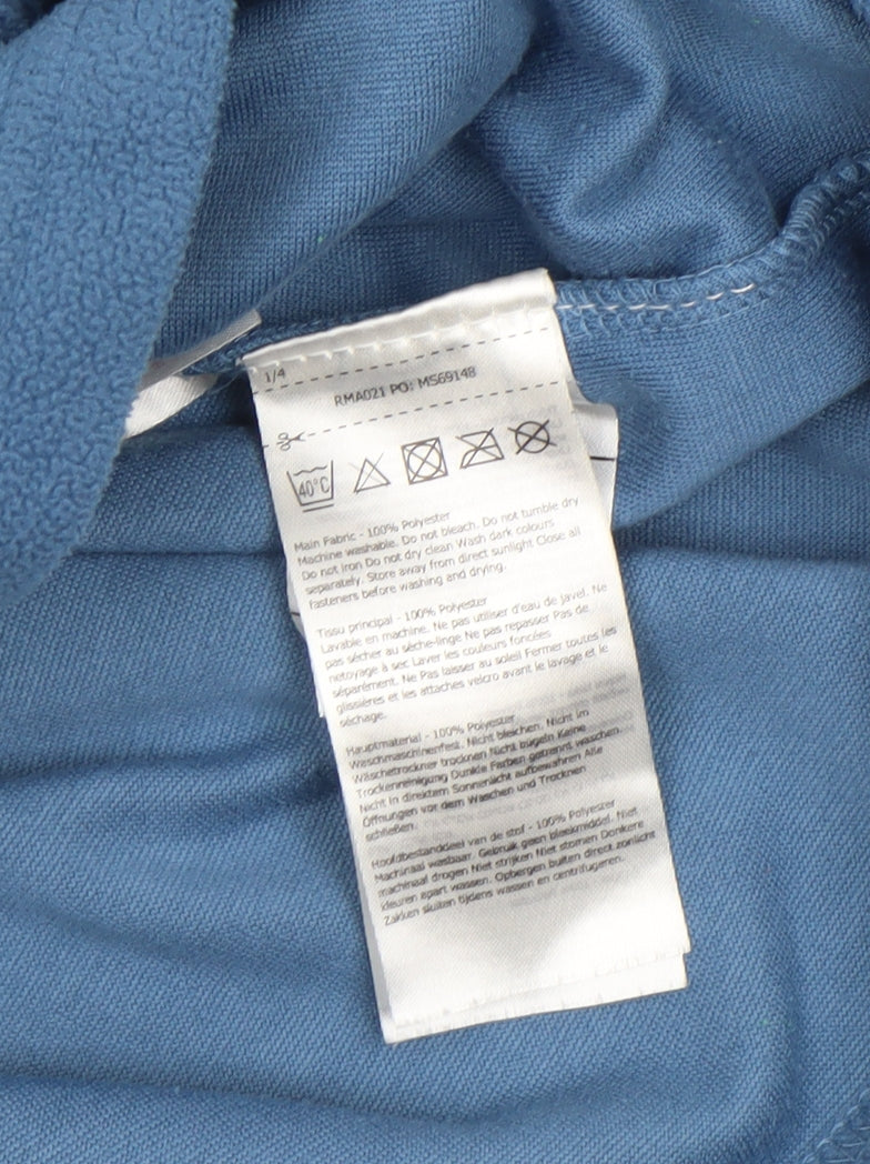 Regatta Great Outdoors Men's Blue Fleece 1/4 Zip Pullover XL