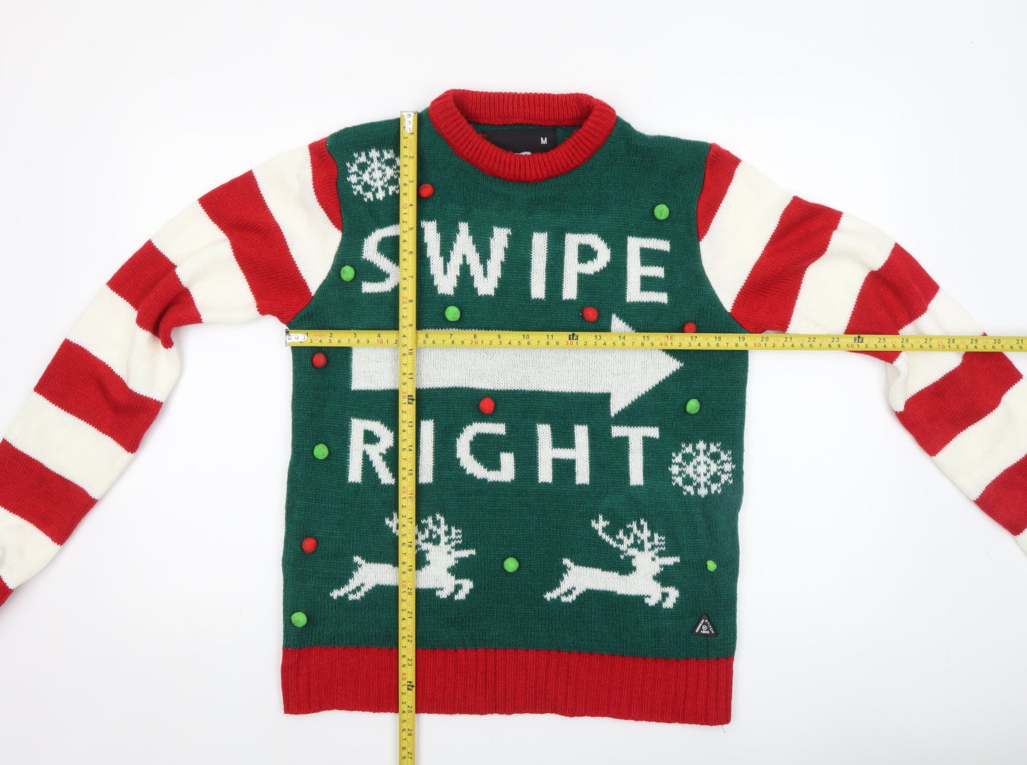 American Stitch Men's Multicoloured M Christmas Pullover Jumper