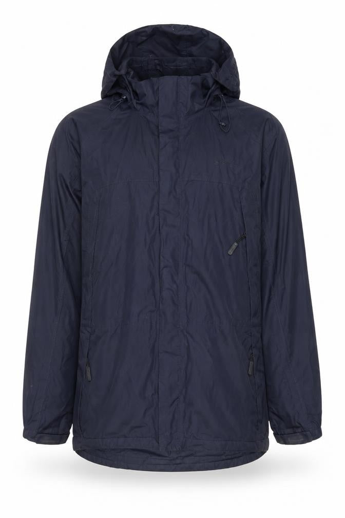 Peter Storm Men’s Blue Waterproof Hooded Rain Jacket M