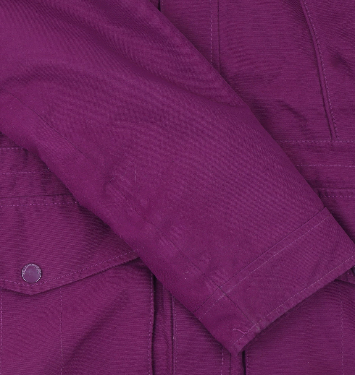 Craghoppers Girls Purple Waterproof Hooded Parka Coat Age 11-12 Years