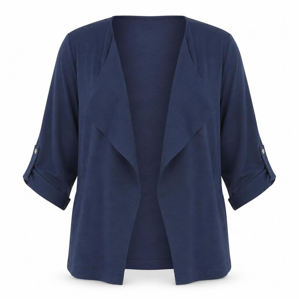 Dunnes Stores Women’s Blue Open Front Cardigan Size 12