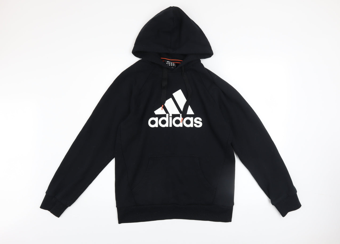 Adidas Men's Black Pullover Hoodie Small Logo Sportswear