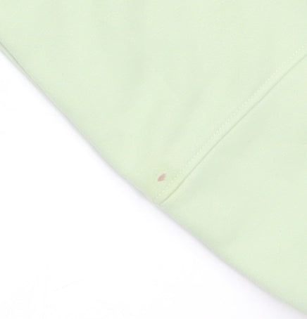 Gym+Coffee Womens Green Pullover Sweatshirt Size M Relaxed Fit