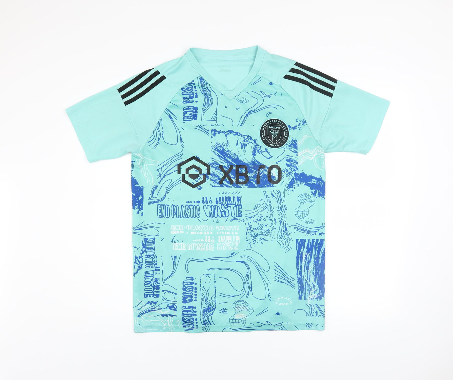 Adidas Men’s Blue Inter Miami Football Jersey Shirt Size S