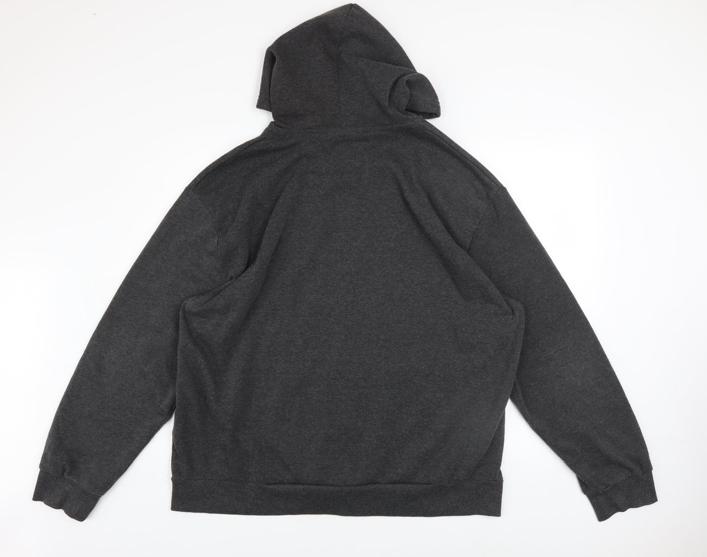 Lee Cooper Men’s Grey 2XL Full Zip Hoodie Sweatshirt