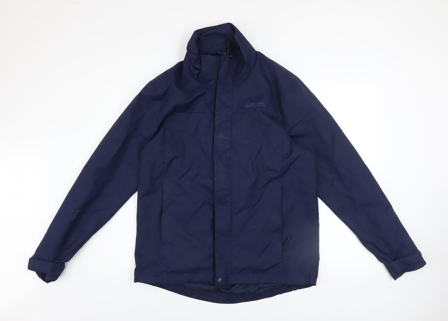 Mountain Warehouse Men's Blue Waterproof Breathable Jacket Size S