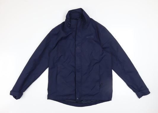 Mountain Warehouse Men's Blue Waterproof Breathable Jacket Size S