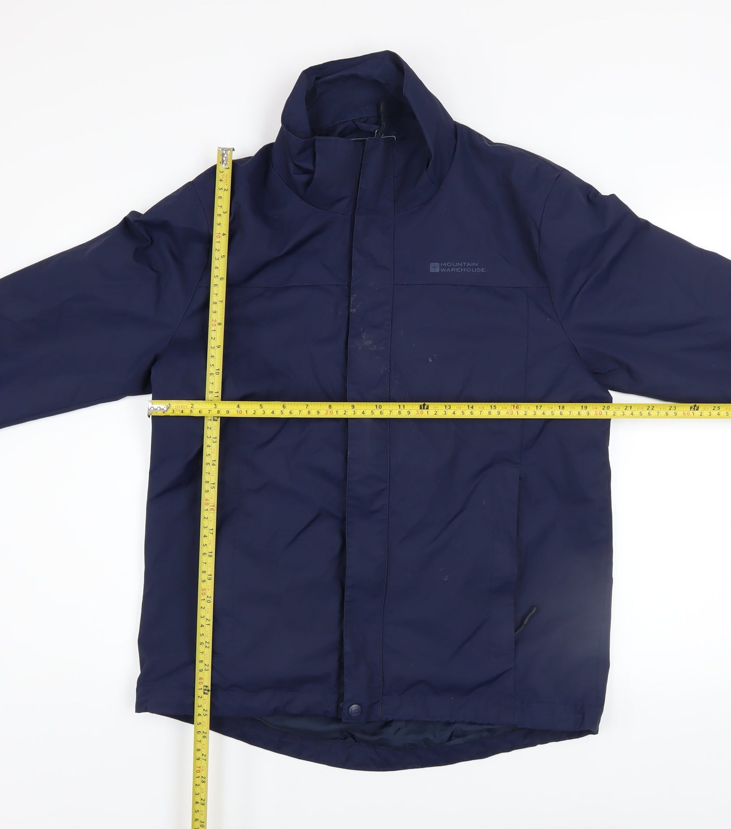 Mountain Warehouse Men's Blue Waterproof Breathable Jacket Size S
