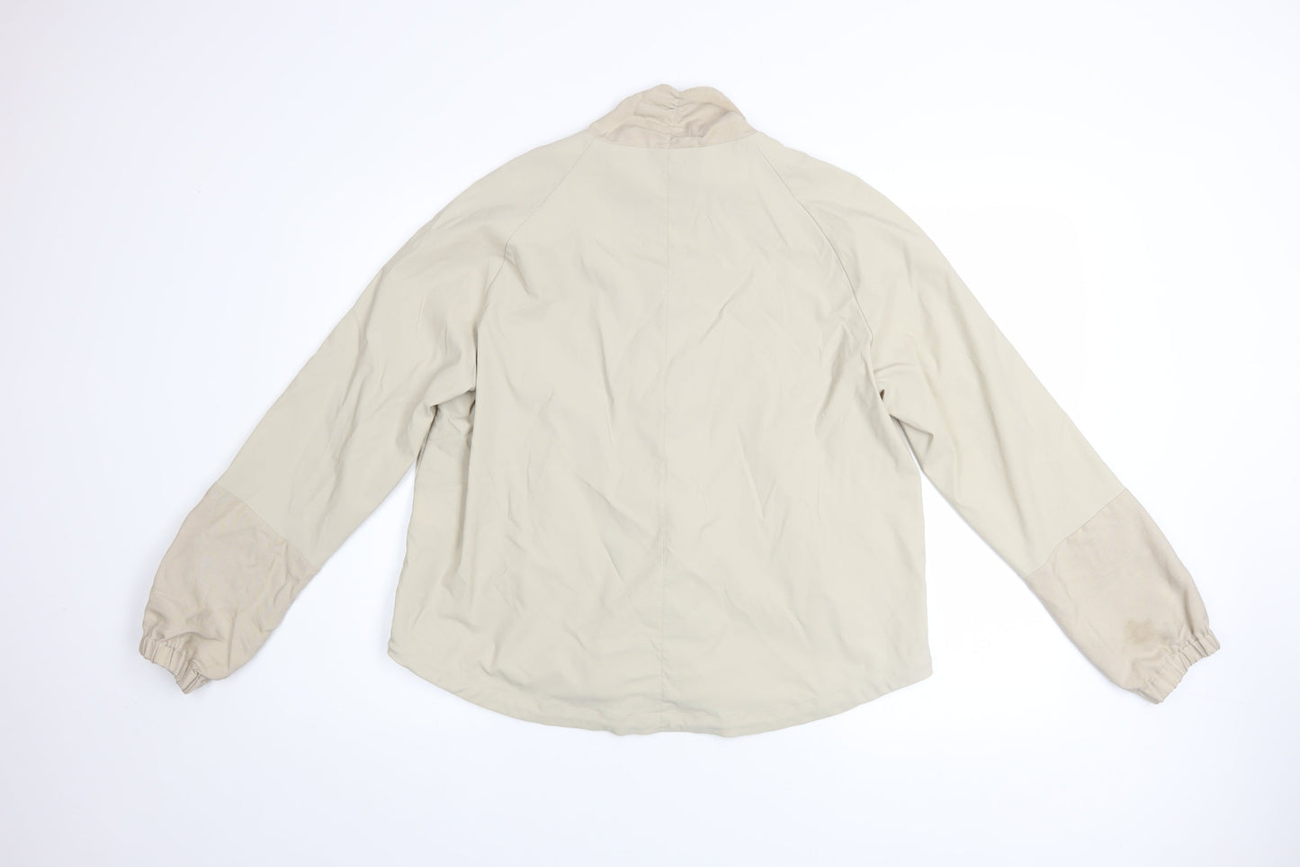 Eva Kayan Women Beige Short Casual Softshell Jacket Size 14