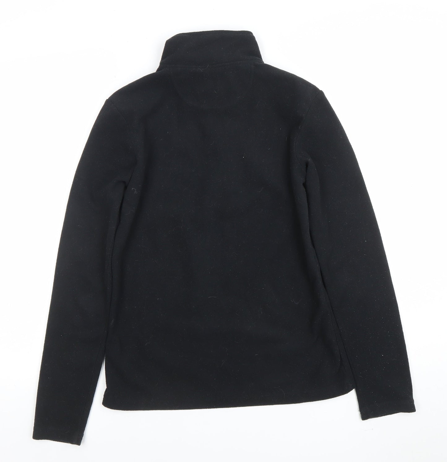 Peter Storm Women's Black Size 10 Fleece 1/2 Zip Pullover Sweatshirt