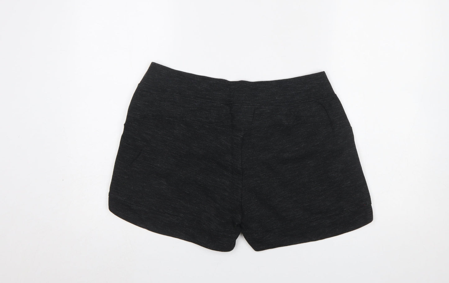 Adidas Women Black XL Athletic Activewear Shorts with Drawstring Waist