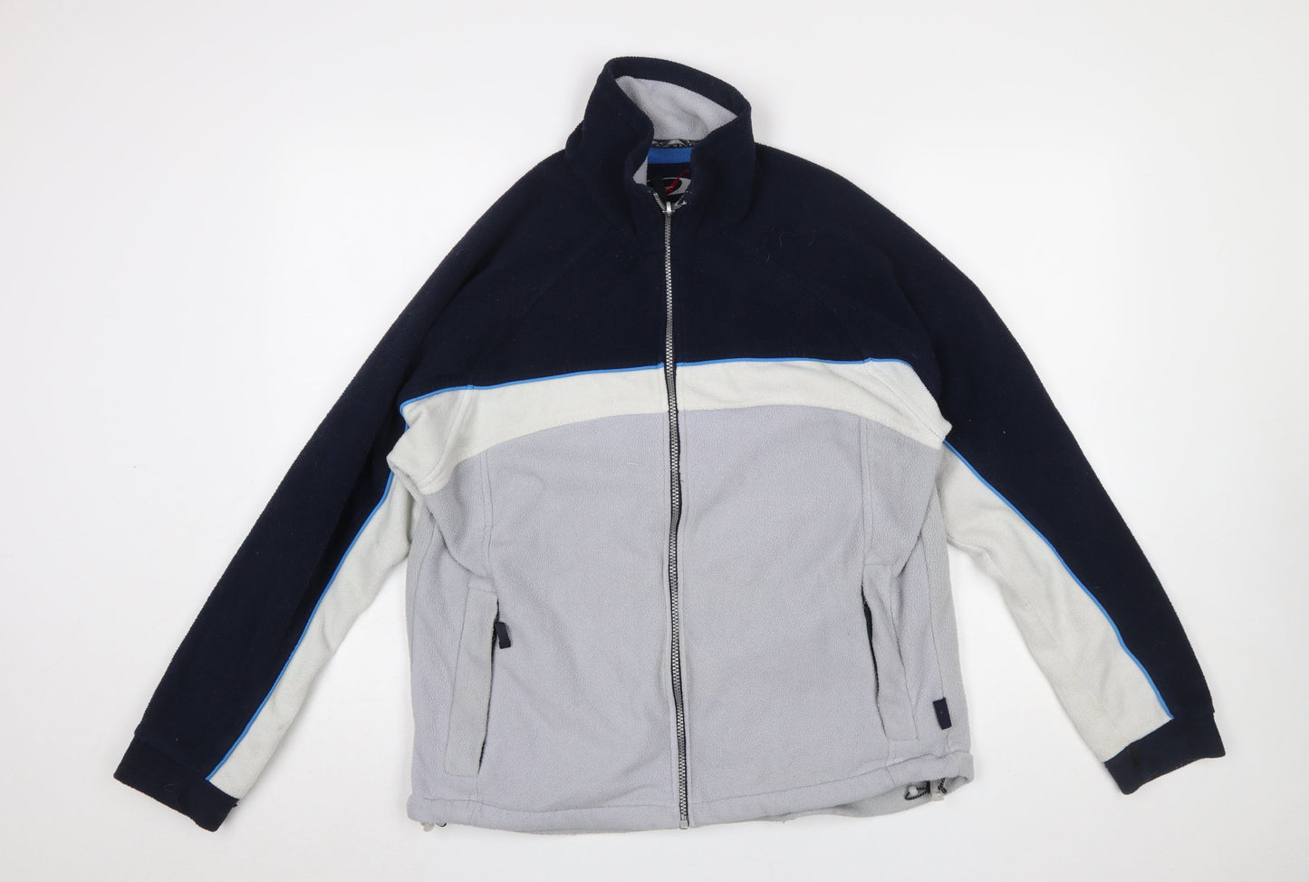 Regatta Mens Grey Fleece Full Zip Outdoor Jacket Size M 40in