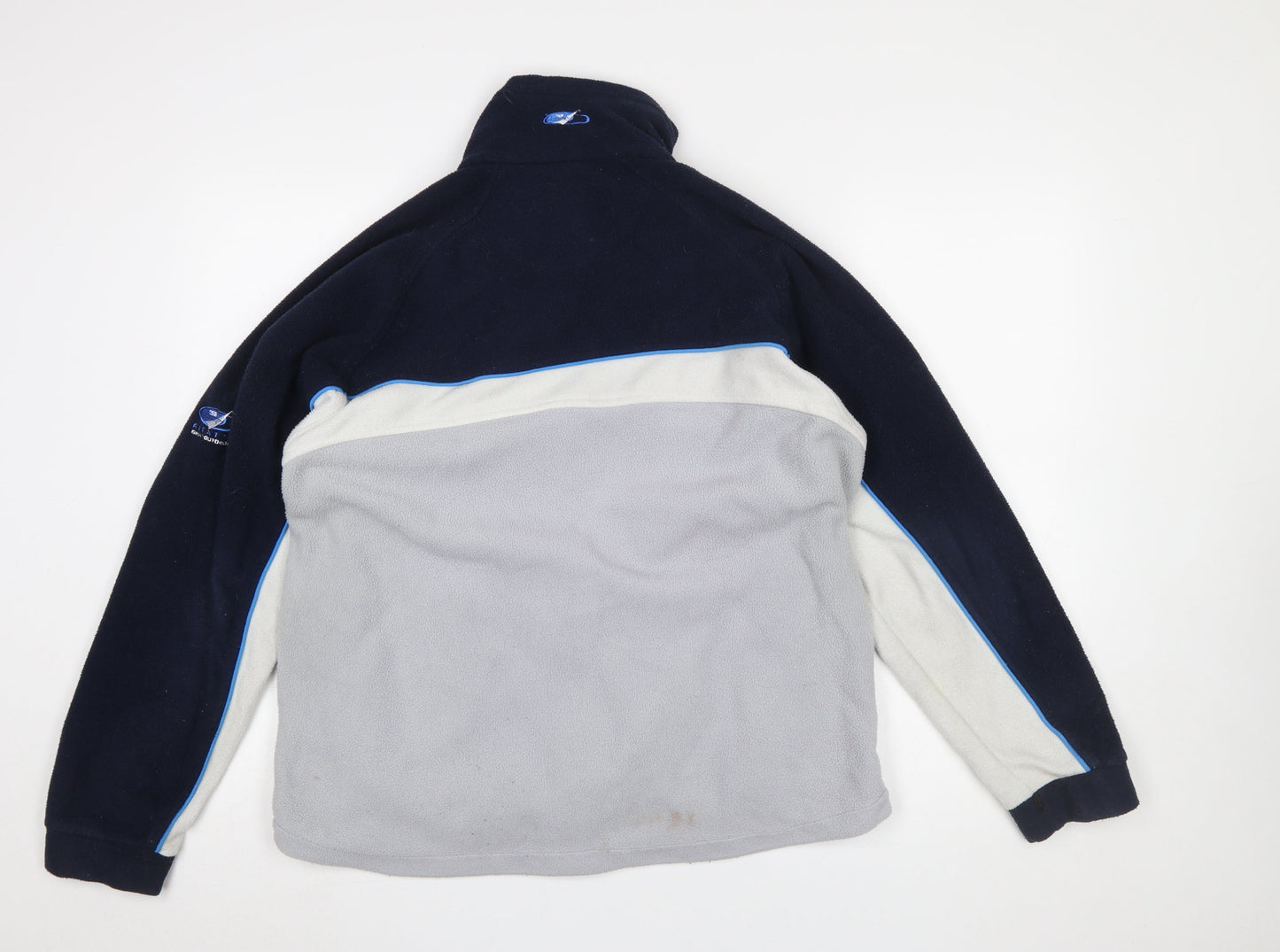 Regatta Mens Grey Fleece Full Zip Outdoor Jacket Size M 40in