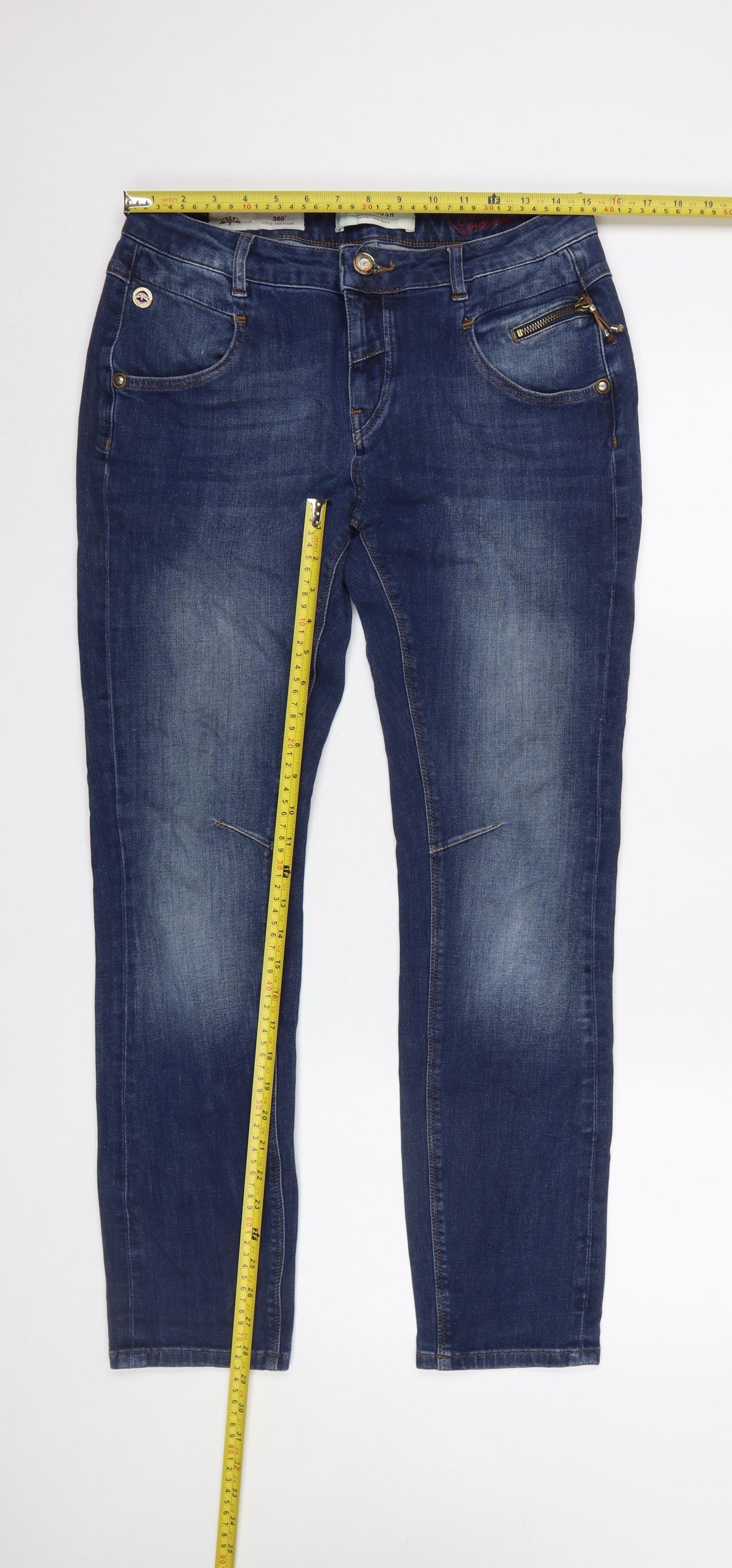 Mos Mosh Women's Blue Slim Fit Skinny Jeans Size 30