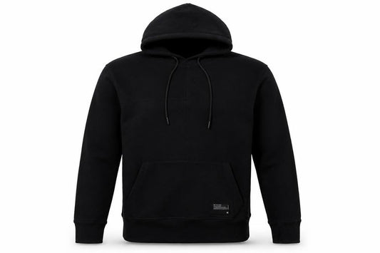Mennace Men's Black Regular Fit Pullover Hoodie Size M