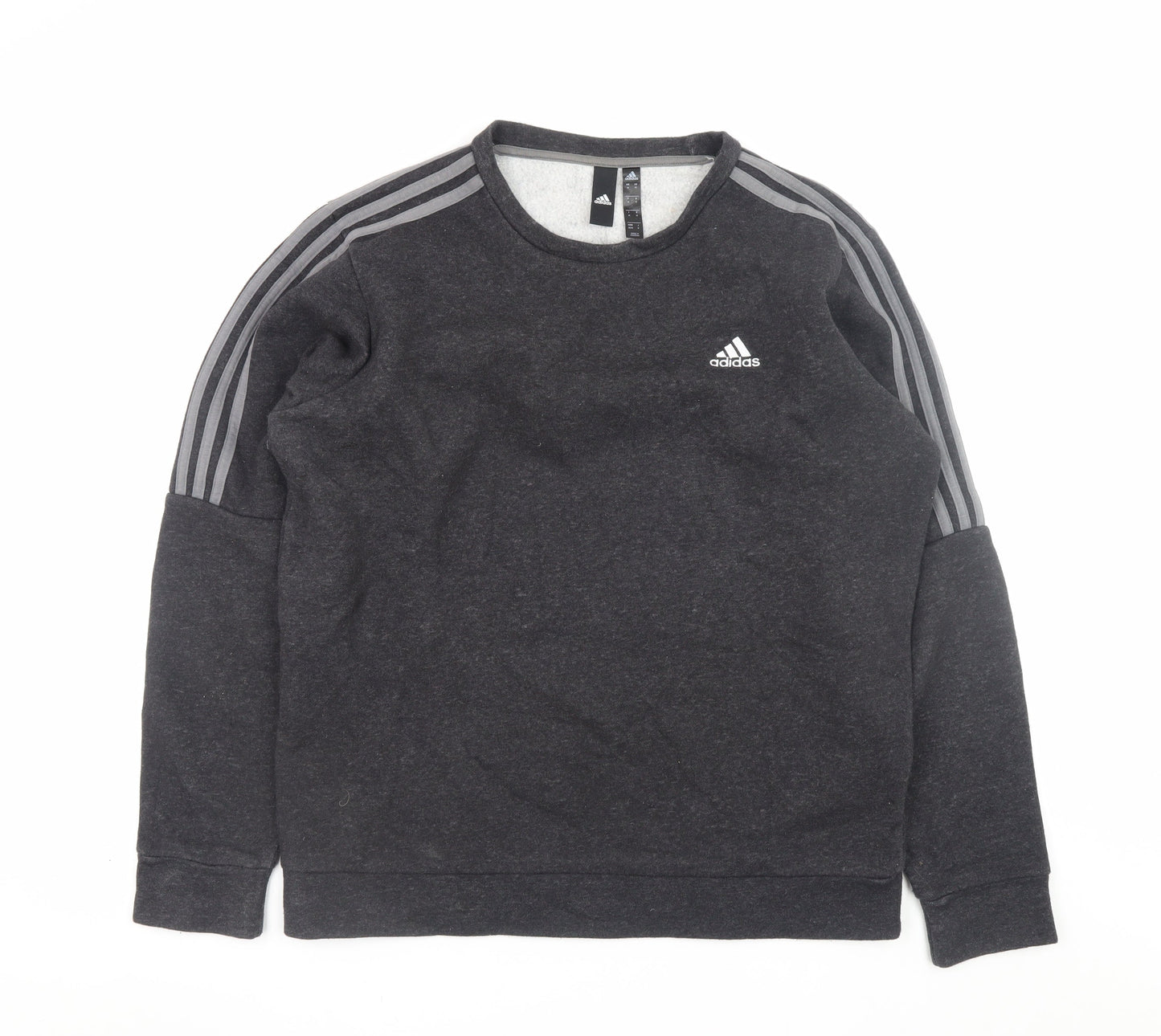 Adidas Men's Black Pullover Sweatshirt M Regular Fit Sportswear