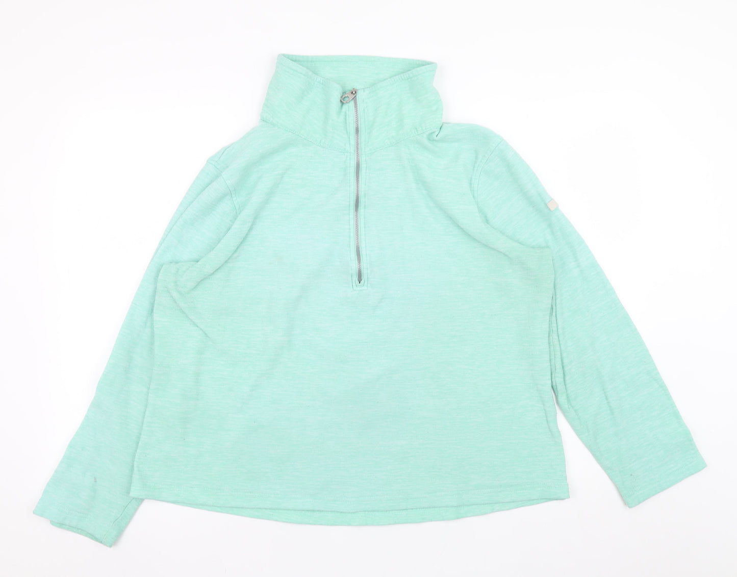 Regatta Women’s Green 1/2 Zip Pullover Sweatshirt UK 18