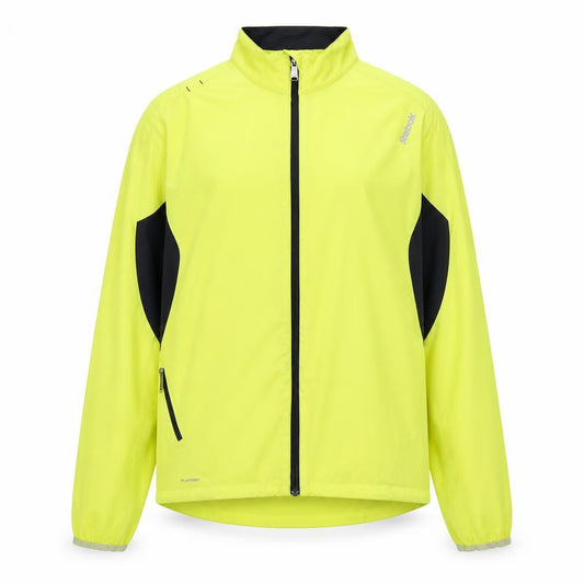 Reebok Men's Yellow Windbreaker Jacket M Athletic Fit