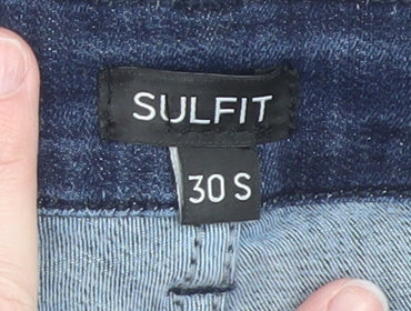 SULFIT Men's Blue Slim Fit Denim Jeans 30S Stretch Comfort Style