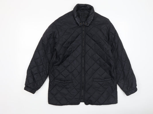 Hi-Tech Cloud Nine Men's Black Quilted Polyester Jacket S