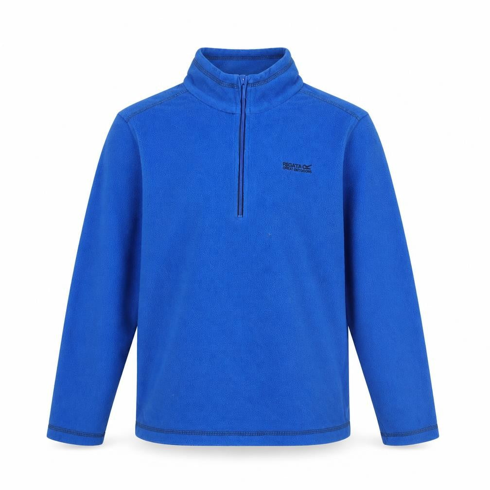 Regatta Boys Blue Fleece 1/4 Zip Pullover Sweatshirt 11-12 Years