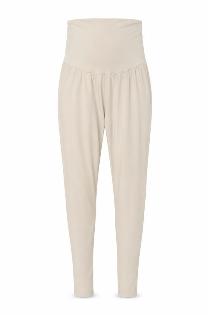 PrettyLittleThing Women’s Beige High Waist Stretch Leggings Size 8