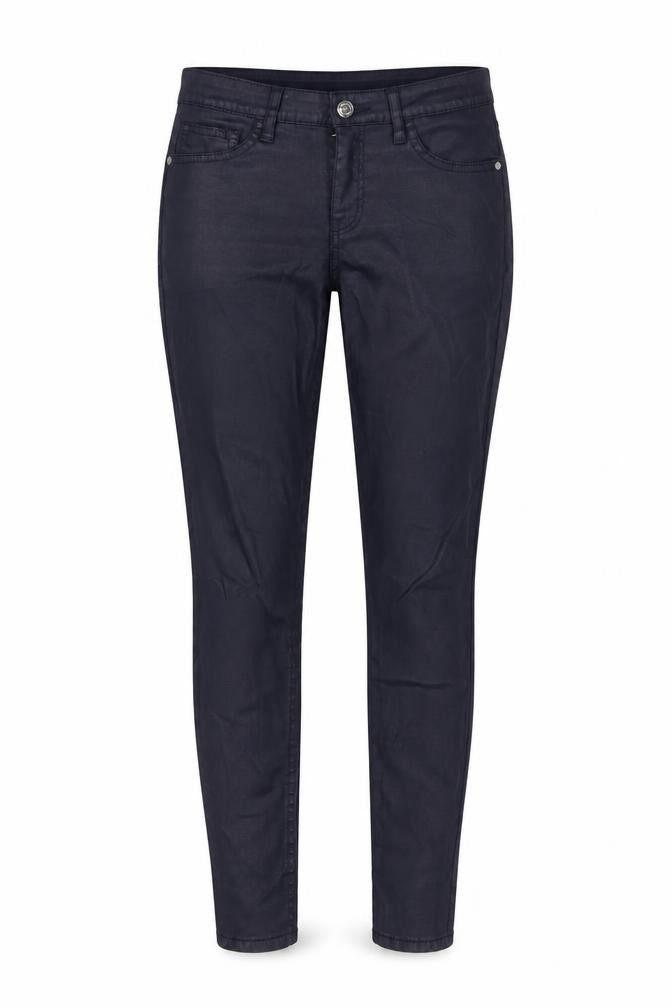Mango Women Black Cotton Stretch Jegging Trousers Size 6